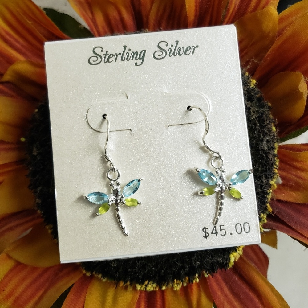 Pretty dragonfly earrings
